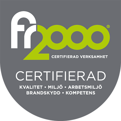 certifiering certifiering fr2000