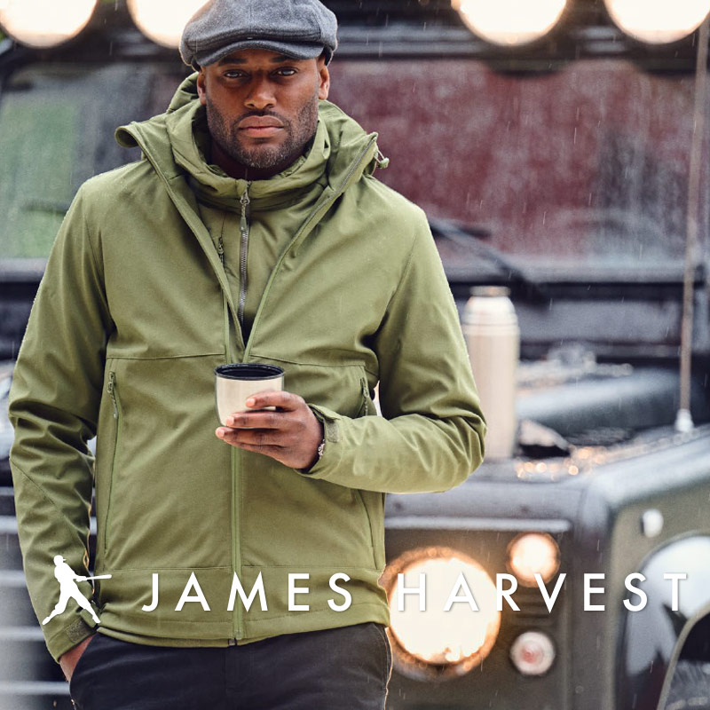 Profilkläder från James Harvest Sportswear