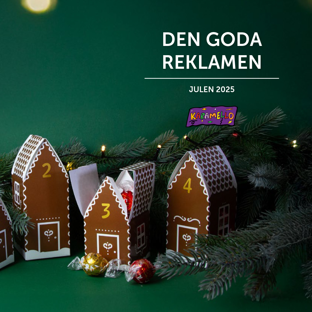 Profilgodis perfekt för mässor och event