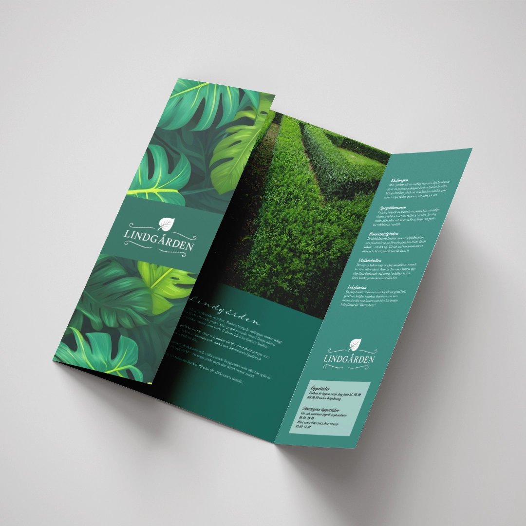 Fönsterfalsad folder