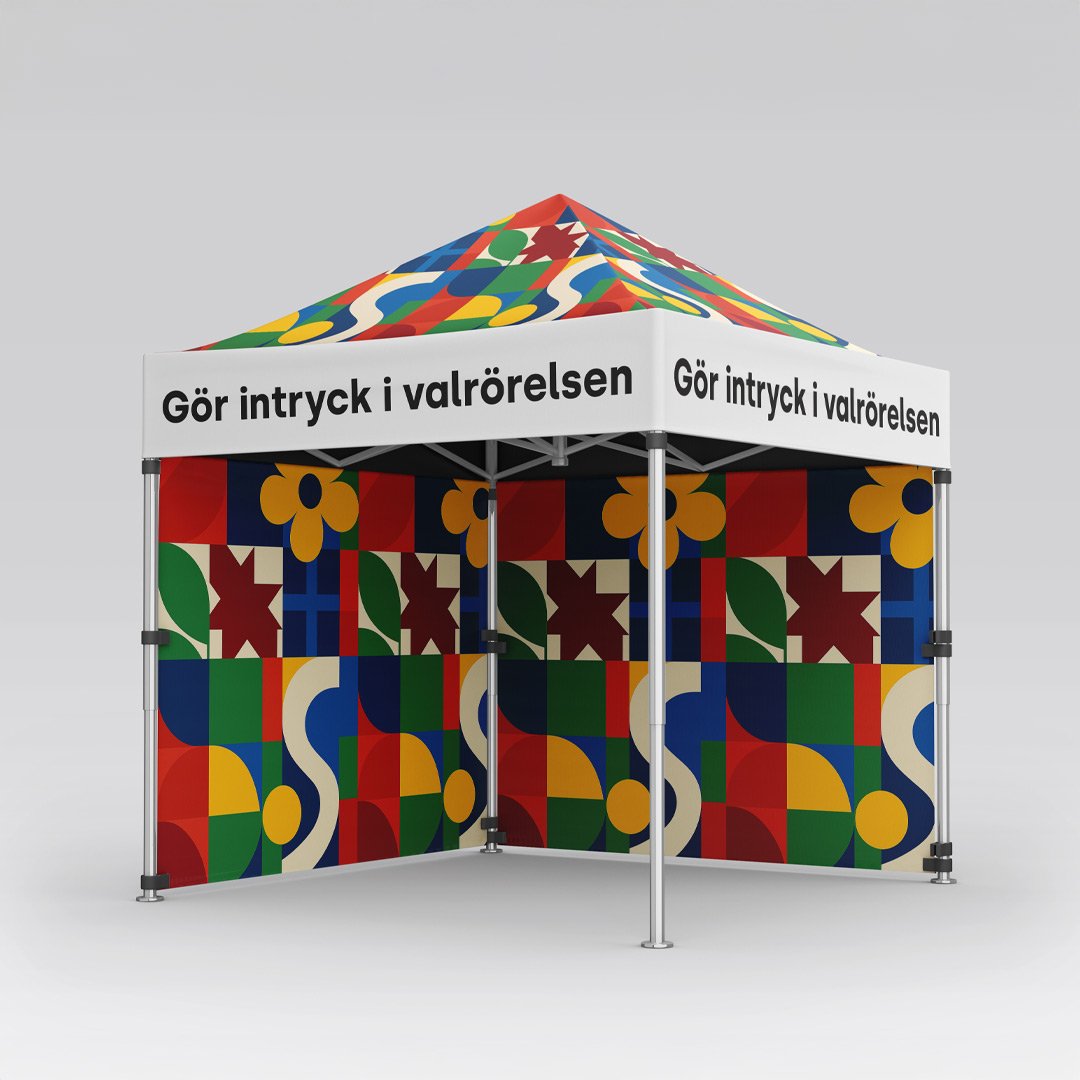 Eventtält - reklamtält med eget tryck