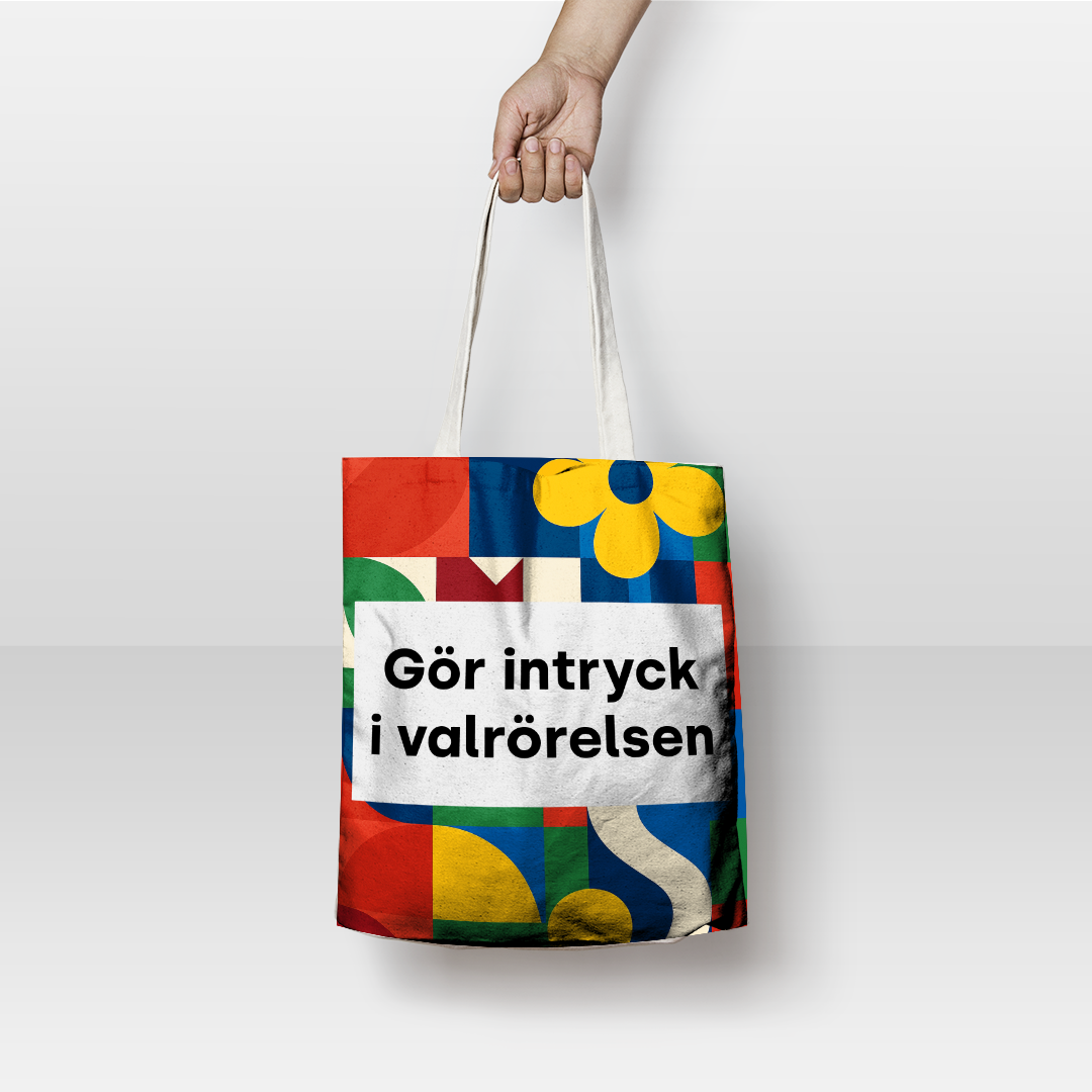 Tygväska som profilprodukt