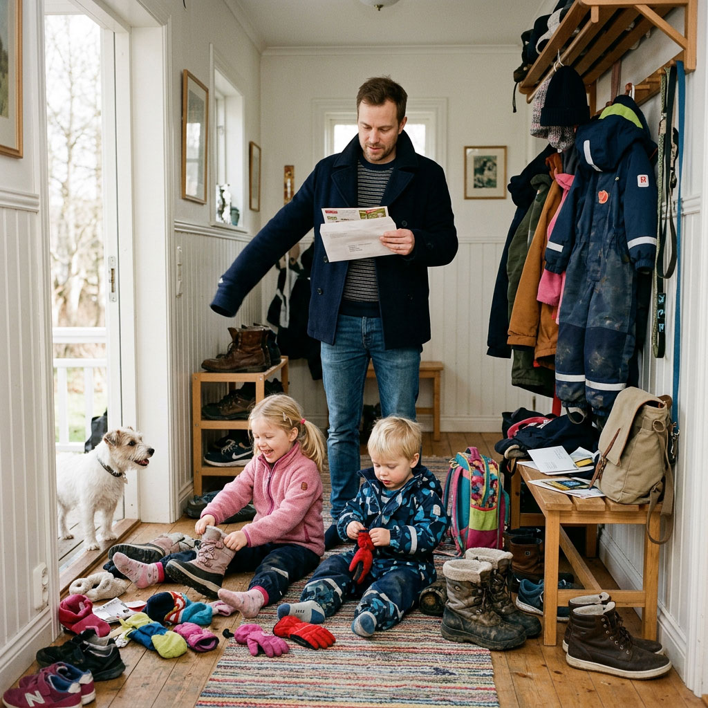 Adresserad direktreklam med erbjudande till barnfamilj