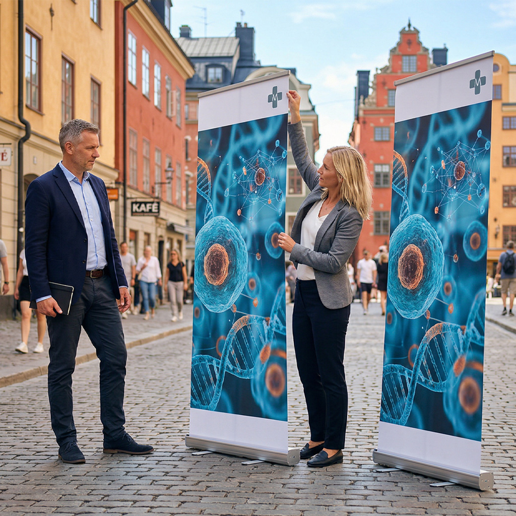 Rollup en klassisk expoprodukt för mässor och andra event