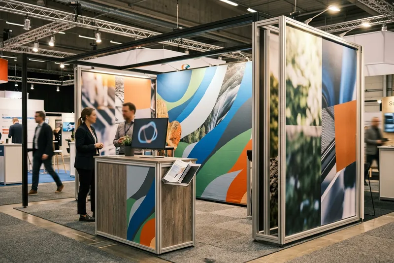 Mässmaterial, Expomaterial och annat fylla mässmontern med